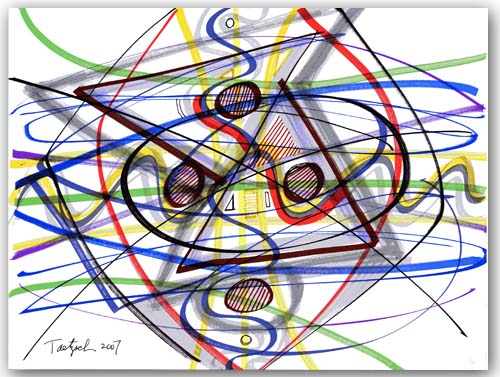 2007 Abstract Drawing