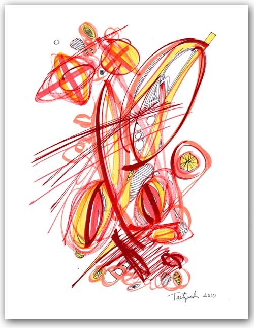 2010 2010 ABSTRACT DRAWING 2