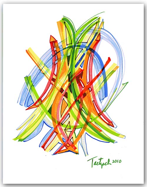 2010 Abstract Drawing 7