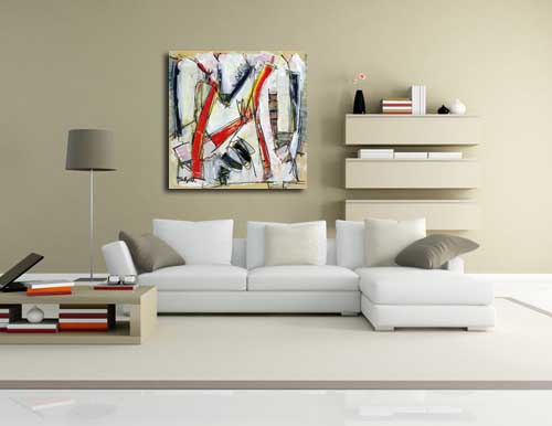 Modern Art 19 in Living room